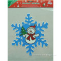 snowman christmas removable window stiker